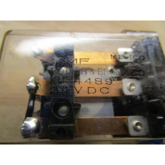 Potter & Brumfield KU-4489 24VDC Relay KU4489 - Used