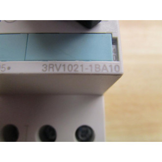 Siemens 3RV1021-1BA10 Motor Starter Protector 3RV10211BA10 - New No Box