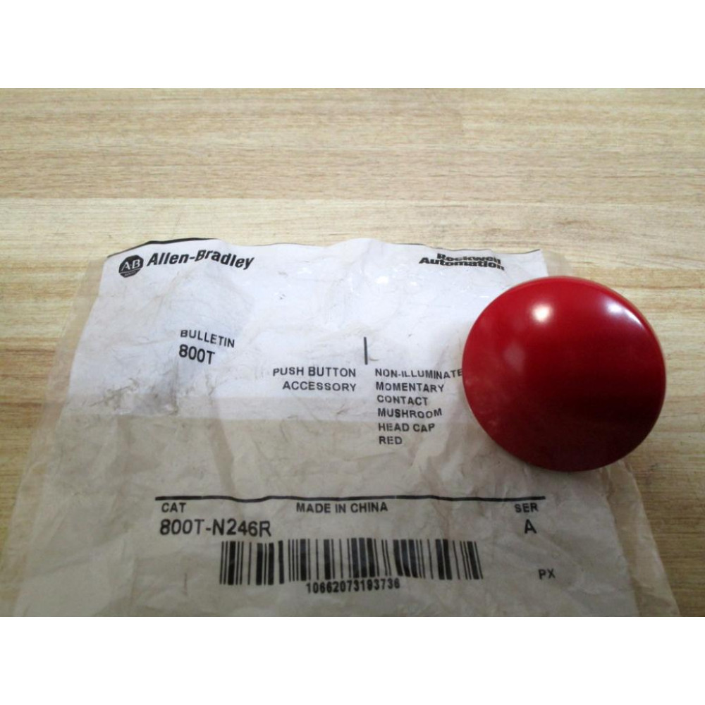 Allen Bradley 800T-N246R Pushbutton Cap 800TN246R