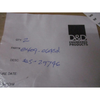 D&D Engineered Products ES-29746 U-Ring Seal 8409-0645N (Pack of 2)