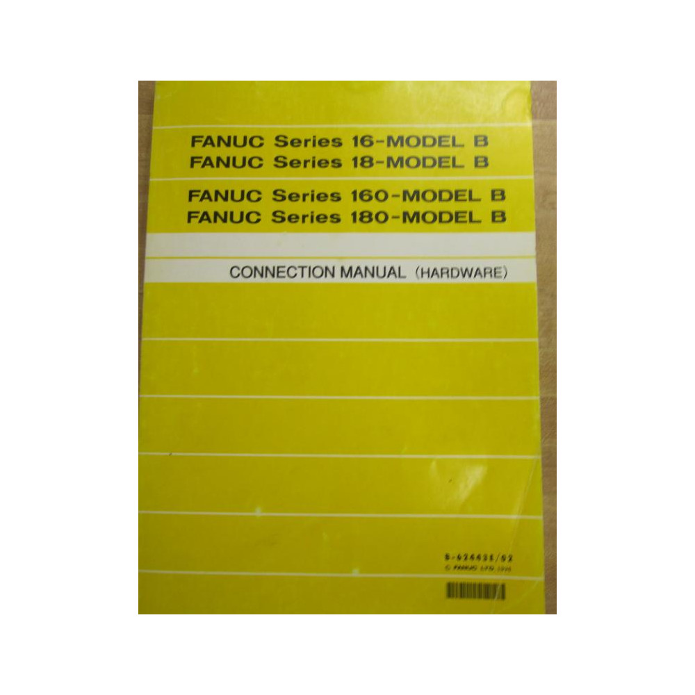 Fanuc 1618160180 Model B Connection Manual 1618160180 - Used