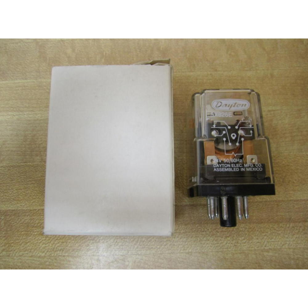 Dayton 5X826E Relay 12A 120VAC