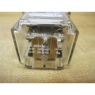 Dayton 5X826E Relay 12A 120VAC