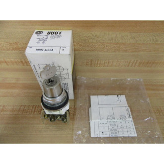 Allen Bradley 800T-H33A Selector Switch