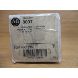Allen Bradley 800T-NX1330 Illuminated Push Button Ser. T