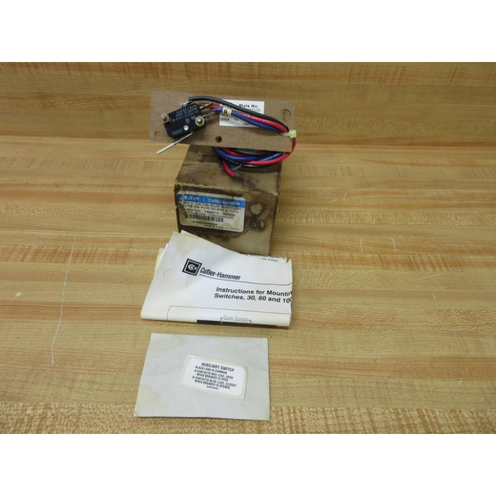 Cutler HammerEaton 178C265G05 Auxiliary Switch Kit