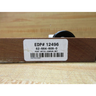 Fowler 52-664-609-0 Pocket Optical Comparator Set 12496 - Used