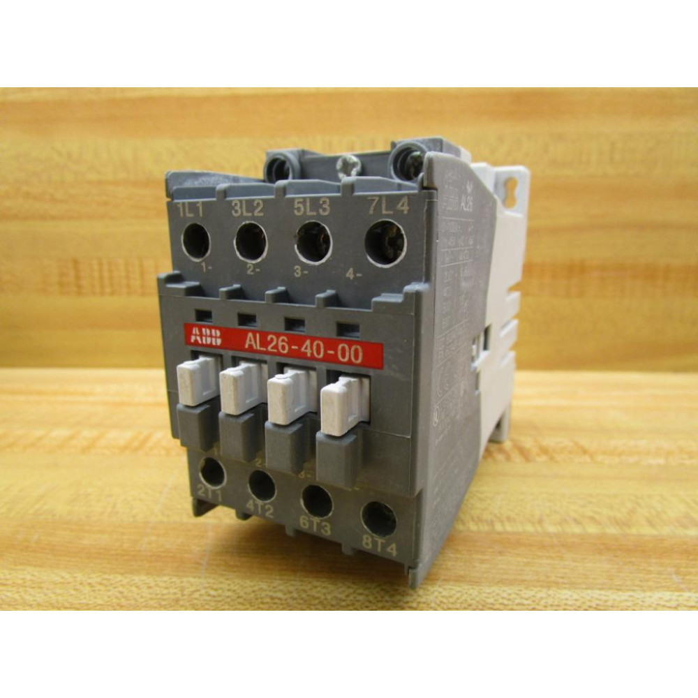 ABB AL26-40-00 Contactor AL26-40-00-81 WSurge Suppressor - Used