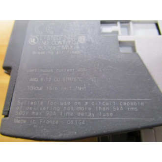 ABB AL26-40-00 Contactor AL26-40-00-81 WSurge Suppressor - Used