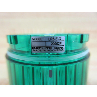 Patlite LR5-E-G Stack Light Green LR5EG - Used