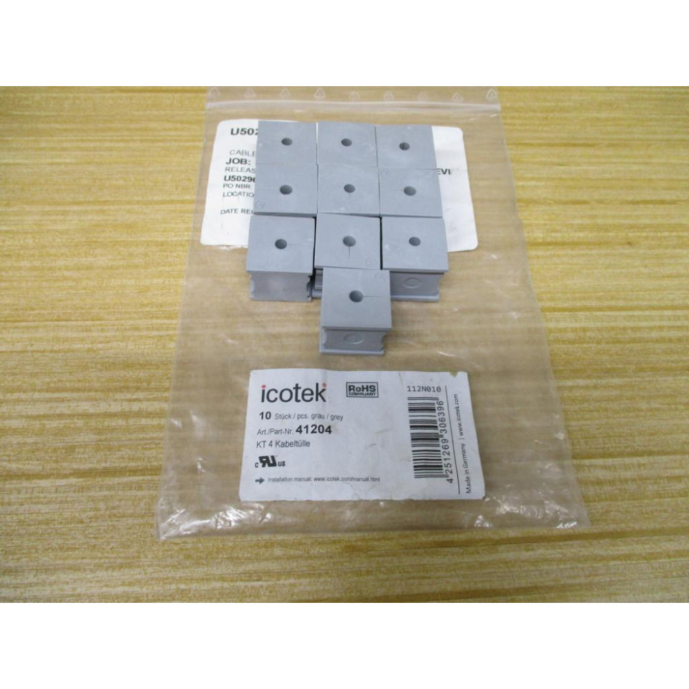 Icotek 41204 Cable Grommets (Pack of 10)