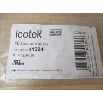 Icotek 41204 Cable Grommets (Pack of 10)