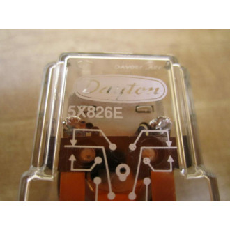Dayton 5X826E Relay  12A 120VAC - New No Box