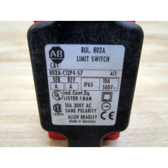 Allen Bradley 802A-C12P4-S7 Limit Switch 802AC12P4S7 - New No Box