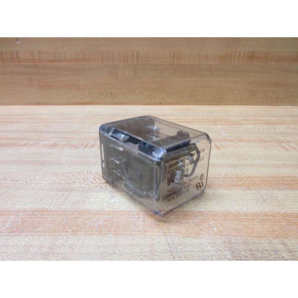 Potter & Brumfield KUP-11D15-24V DC Relay KUP-11D15-24VDC 14HP - New No Box