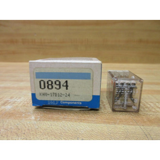 Potter & Brumfield KHU-17D12-24V DC Relay KHU17D1224VDC