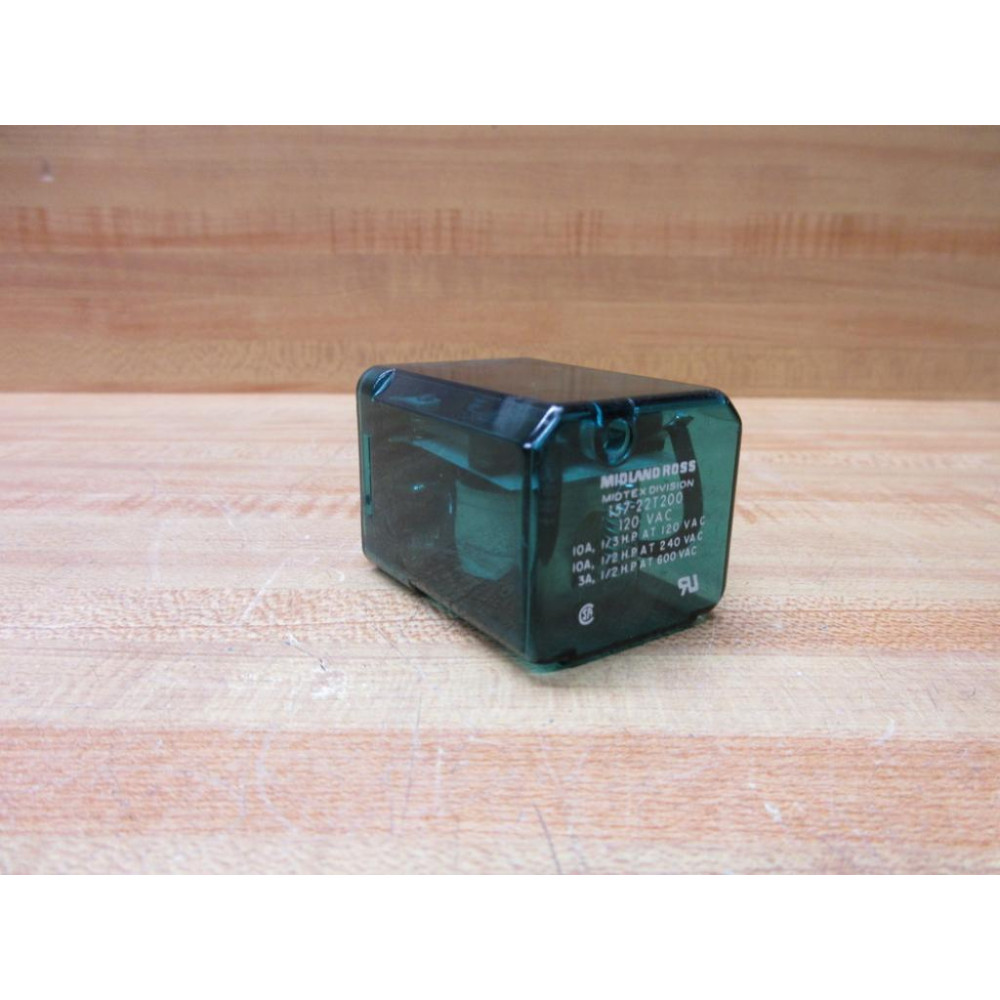 Midtex 157-22T200 Relay 15722T200 - Used