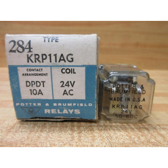 Potter & Brumfield KRP-11AG-24V AC Relay KRP-11AG-24AC