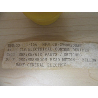 General Electric CR2940U200AK Switch Accessory