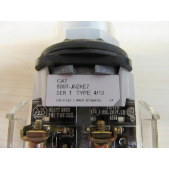 Allen Bradley 800T-JN2KE7A Selector Switch - New No Box