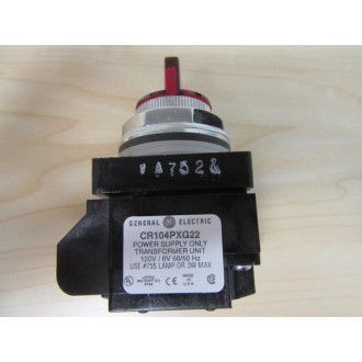 General Electric CR104PST94R00S2 Selector Switch WCR104PXG22