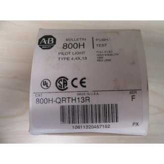 Allen Bradley 800H-QRTH13R Push Button Switch