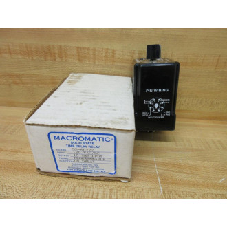 Macromatic SS-60222 Time Delay Relay SS60222