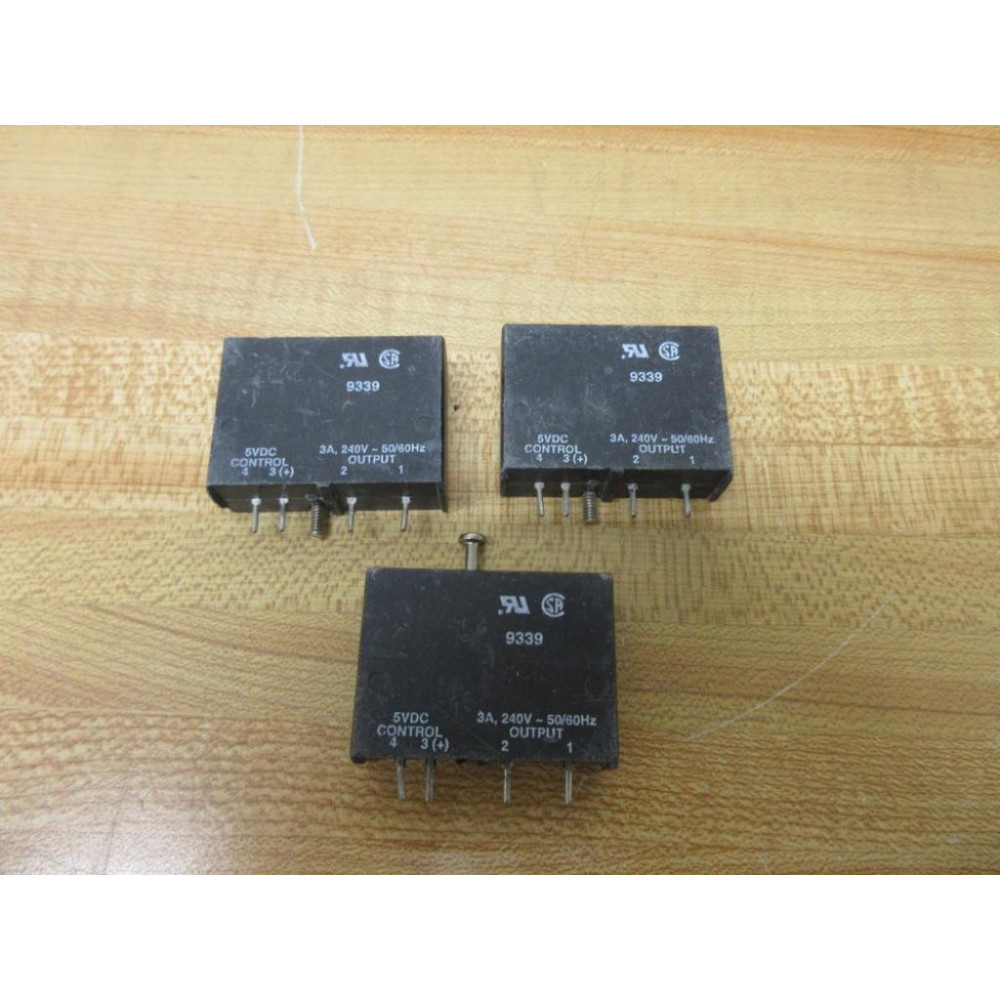 Potter & Brumfield OAC-5 Module 0AC-5 3A-240V (Pack of 3) - Used