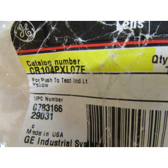 General Electric CR104PXL07E Lens Cap