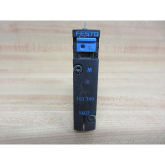 Festo 161 360 S602 Valve 161360S602 - Used