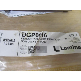 Lamina DGP0816 Demountable Guide Pin