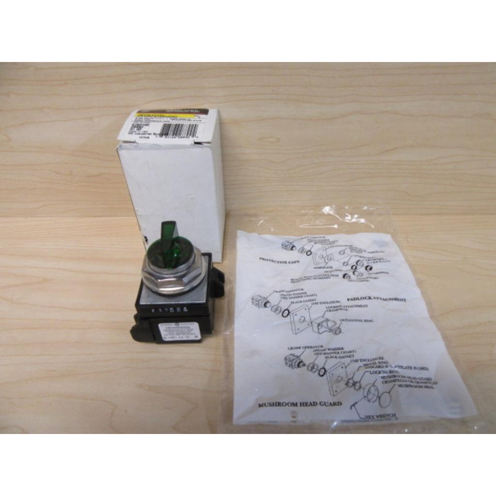General Electric CR104PST94G00S2 Selector Switch WCR104PXG22