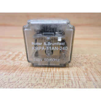 Potter & Brumfield KRPA-11AN-240V Relay KRPA-11AN-240 - Used