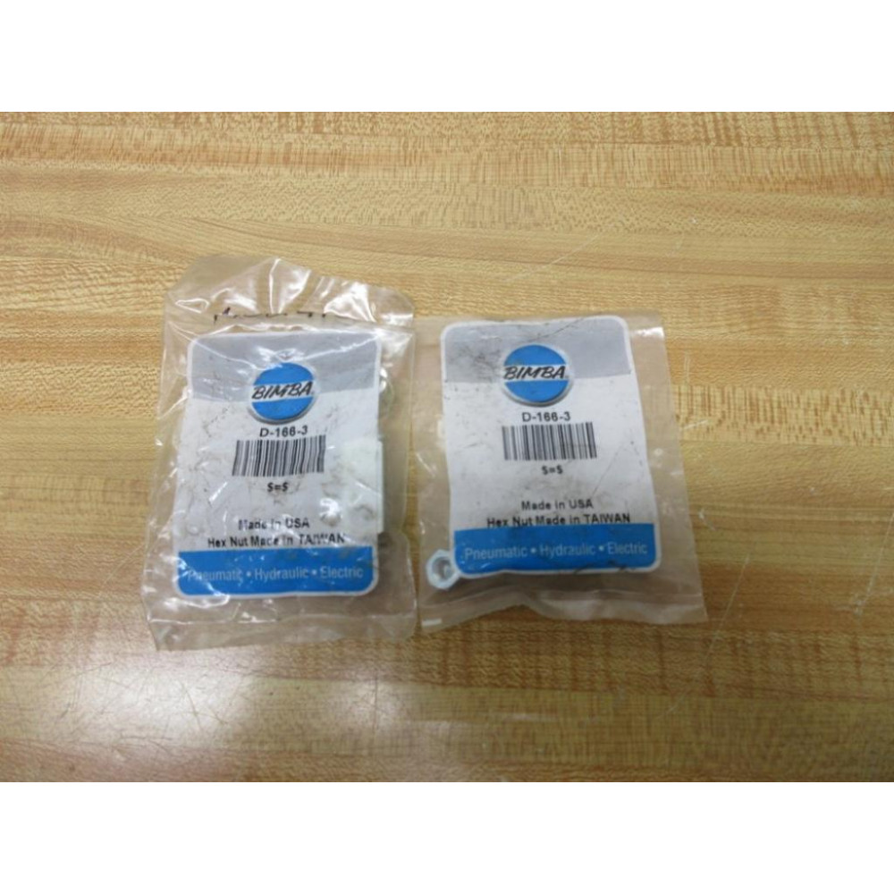 Bimba D-166-3 Rod Clevis Kit D1663 (Pack of 2)