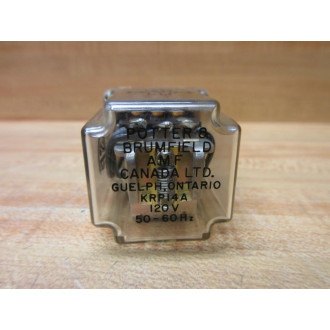 Potter & Brumfield KRP14A-120V AC Relay KRP14A-120VAC - New No Box