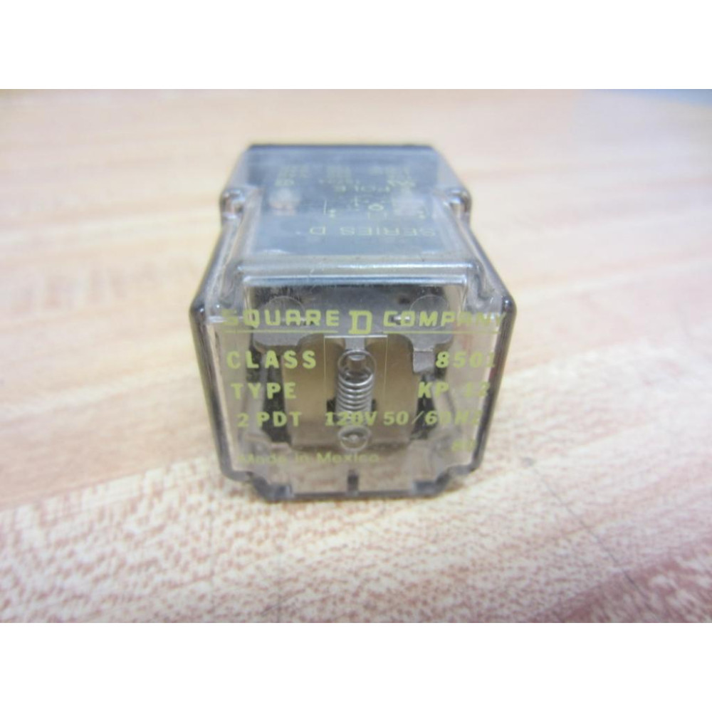 Square D 8501-KP12 120V Relay 8501-KP12-120V Series D (Pack of 2) - New No Box