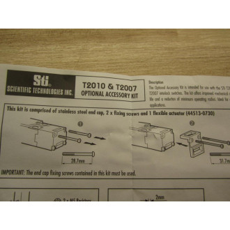 STI 44513-0730 Safety Switch Accessory Kit