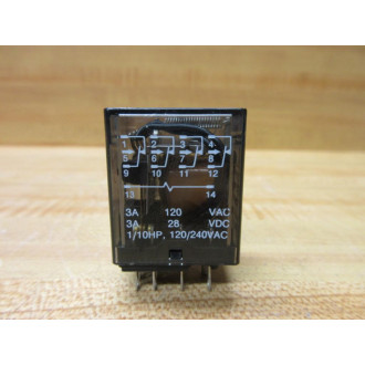 Square D 8501-RS4 Relay 15734 Black (Pack of 2) - Used