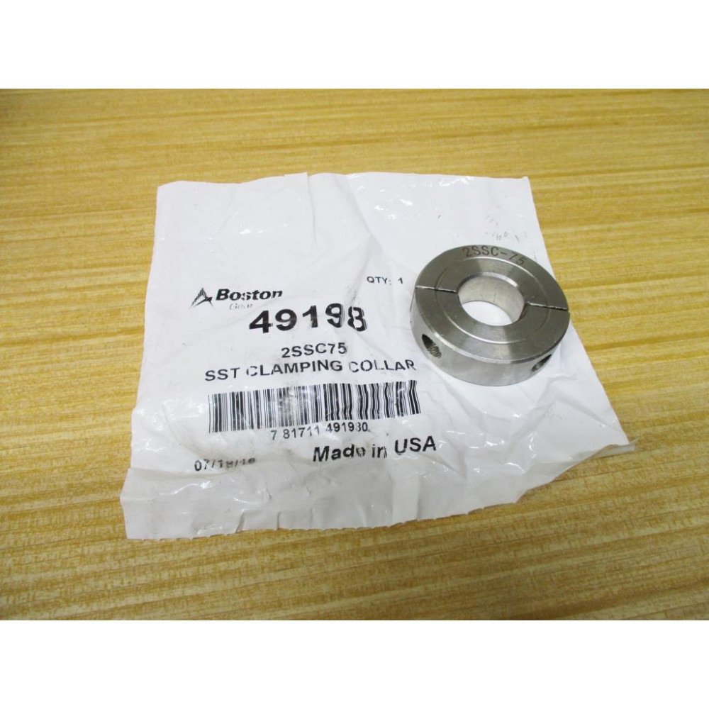 Boston Gear 2SSC75 SST Clamping Collar 49198