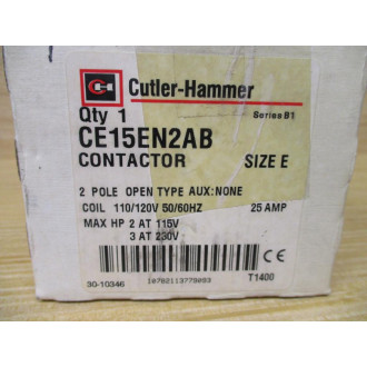 Cutler Hammer CE15EN2AB Contactor