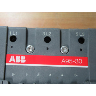 ABB A95-30 Contactor A95-30-00-84 WO DIN Clip - Used