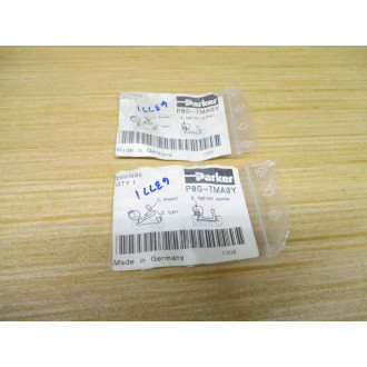 Parker P8S-TMA0Y Switch Bracket P8STMA0Y (Pack of 2)