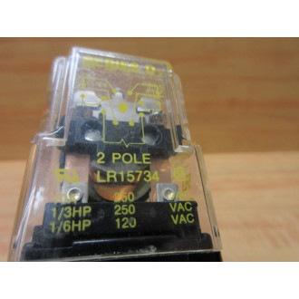 Square D 8501-KP12V20 Relay 48074 8501-KP12V20-120V Series D - Used