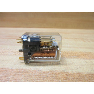 American Zettler AZ420-1011-4L-12V DC. Relay AZ420-1011-4L-12VDC - New No Box