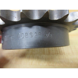 Martin 40BS25 58 Roller Chain Sprocket 40BS2558 - New No Box