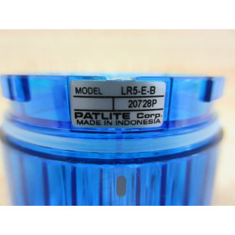 Patlite LR5-E-B Stack Light Blue LR5EB - Used