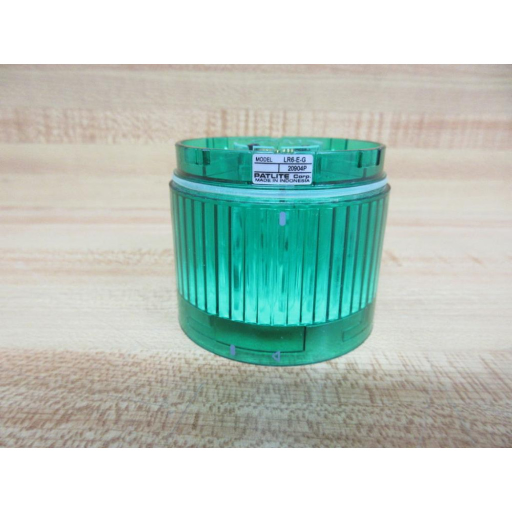 Patlite LR6-E-G Stack Light Green LR6EG - Used