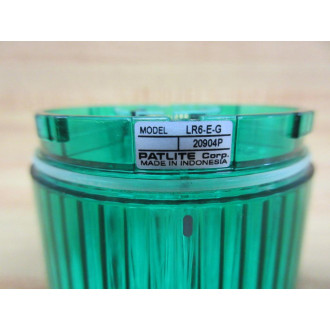 Patlite LR6-E-G Stack Light Green LR6EG - Used