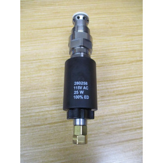 Bucher WUVPOC-1CO-25-10-1 Pressure Relief Cartridge - New No Box