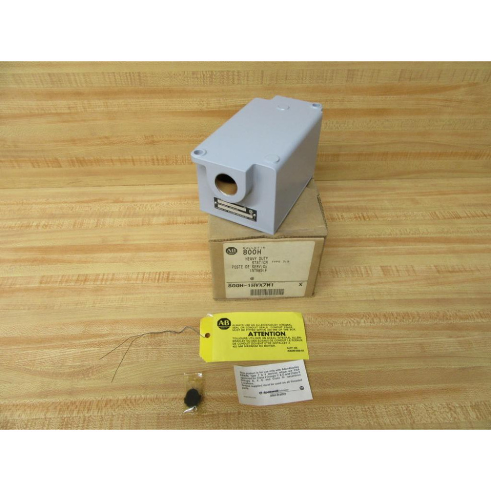 Allen Bradley 800H-1HVX7M1 Station 800H1HVX7M1 Base Only